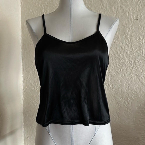 Tadashi Black Camisole Tank Top Lining Medium - Picture 1 of 8